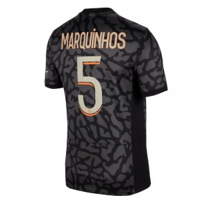 Paris Saint-Germain Marquinhos #5 Rezervni Dres 2023-24 Kratak Rukavima